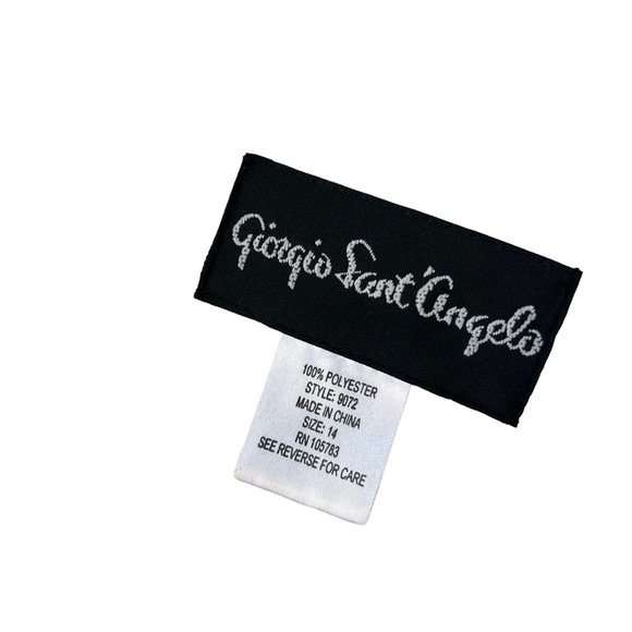 Vintage 90s White Floral Floral Print Short Sleeve Full Length Dress 14 - Picture 4 of 8